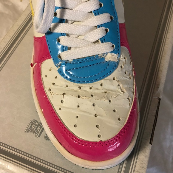 bape cotton candy shoes